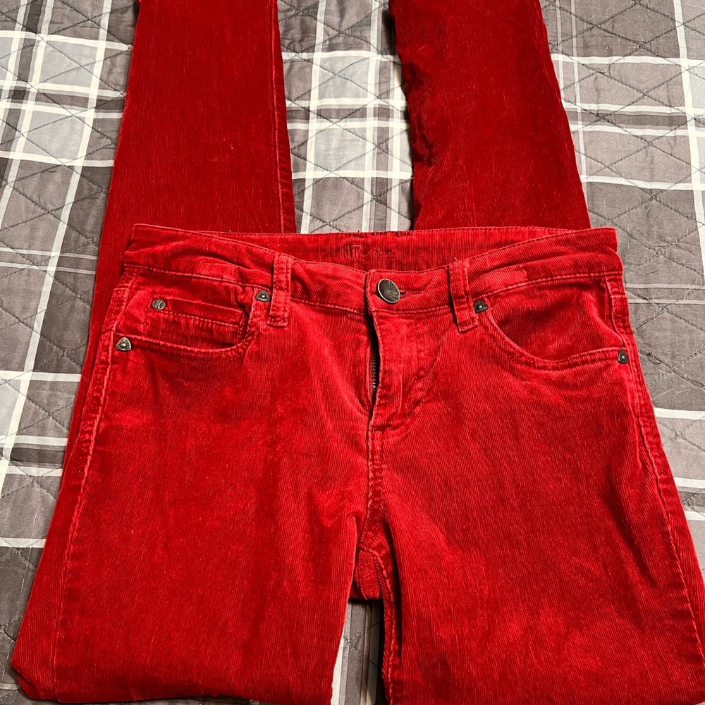 Kut from the Kloth Red Skinny Jeans